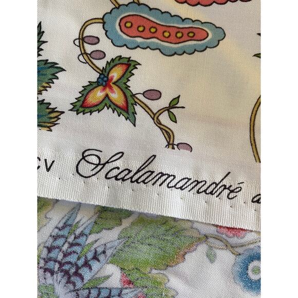 Scalamandre "Bengal Stripe" fabric vintage swatch light weight - Picture 6 of 12